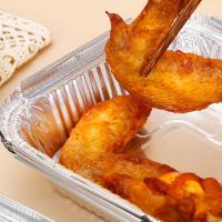 Sartenes desechables de aluminio para hornear, papel de estaño, freidora de aire, revestimiento para congelador de preparación de comida - details 1