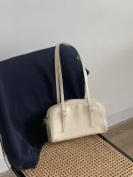 Bolsos de hombro verdes para ir al trabajo para mujer, bolsos de diseñador de lujo, bolso informal de Color puro, bolso con almohada de gran capacidad para axila 2024 - details 34