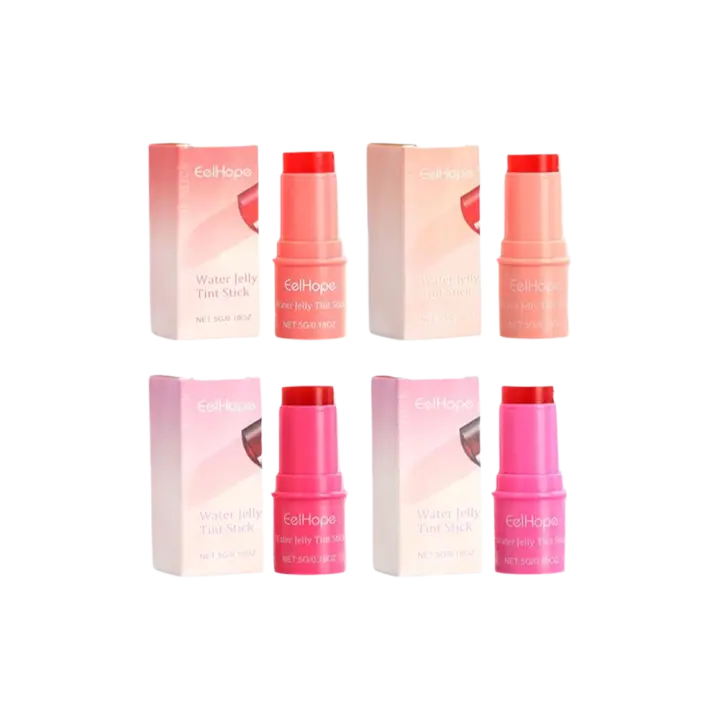 Barra facial hidratada y aromática 3 en 1 Iluminador mate para mejillas, labios y ojos - 1
