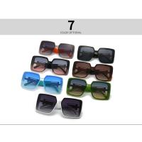 Toyear-gafas de sol cuadradas de diseñador de marca de lujo para mujer y hombre, gafas de sol Vintage con montura grande, gafas de viaje para conducir, tonos ins, UV400 - details 0