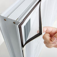 Mosquitera magnética de tul para ventanas, cortina de malla, extraíble, lavable, antimoscas, personalizada, bricolaje, Verano - details 7