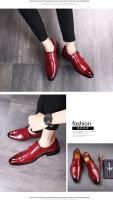 Venta caliente de los zapatos ocasionales de cuero de los hombres del vestido de la moda de la calidad en China - details 5