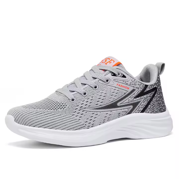 Zapatos para correr casuales ligeros y transpirables Calzado deportivo tejido con mosca para hombres y mujeres - 1