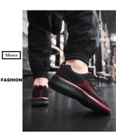 2023 nuevos hombres Casual Running primavera Flyknit superficie de malla, zapatos deportivos de moda ligeros de gran tamaño, saludables - details 17