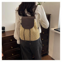 Bolsa de paja de verano para mujer, mochila de moda - details 1