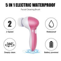 Cepillo eléctrico 5 en 1 para limpieza Facial profunda, Kit de cuidado de la piel para Spa, limpiador de poros y cuerpo, herramienta masajeadora de belleza - details 12