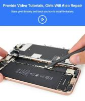Batería Original De Ciclo 0 De Reemplazo Para IPhone 6 6S 7 8 Plus X XR XS Max 11 12 MINI 13 14 Pro Max, Batería Para Móvil - details 2