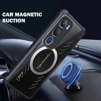 Funda para VIVO Y19s, Y17s, Y15s, Y02s, Y28, Y51, Y31, Y22s, Y33s, Y21T, 4G, 5G, cubierta magnética de disipación de calor, carcasa de teléfono delgada transparente - details 5
