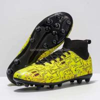 Zapatos de fútbol para interiores/exteriores para hombre, gran oferta, marca deportiva, tacos de fútbol de gran tamaño para niños - details 2