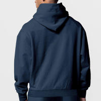 Sudadera con capucha de color sólido para hombre, suéter cálido con bolsillos, - details 7