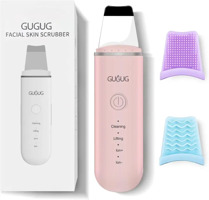 GUGUG Escraper de Piel Herramienta de Limpieza Facial Profunda con 4 Modos - 1