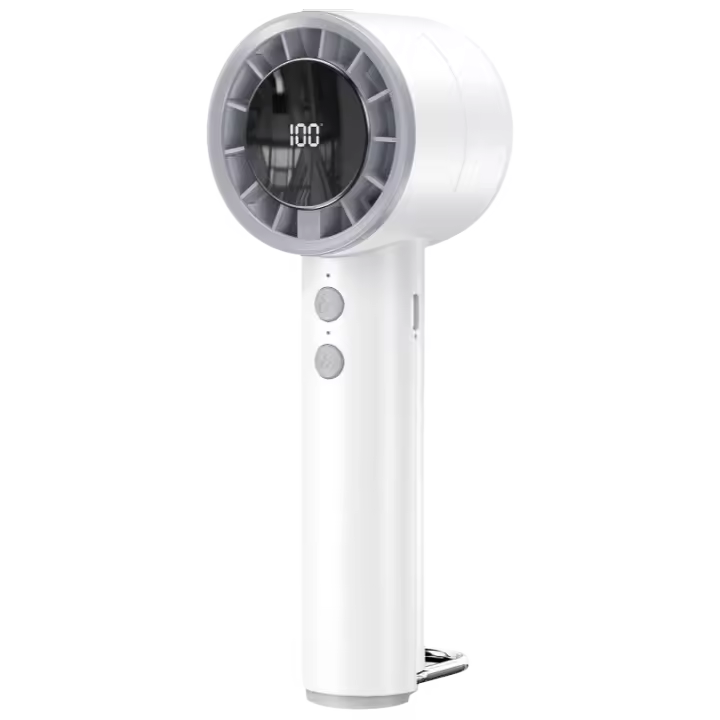 Ventilador portátil Mini ventilador con batería recargable, blanco - 1