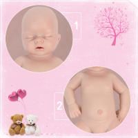 Muñeca de Bebé Renacida de Silicona IVITA Muñeca Suave Realista con Chupete para Niños - details 21