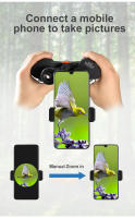 Prismáticos impermeables para actividades al aire libre, Prisma HD BAK4 para una visión clara de animales, canoa y juegos deportivos, 20X - details 2