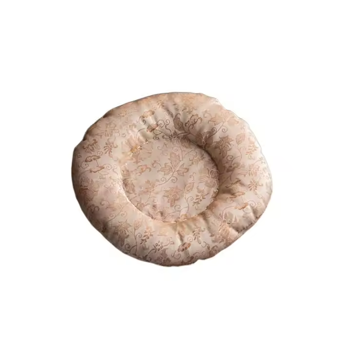 Almohadilla para tetera de tela Floral hecha a mano, elegante tapete para taza resistente al calor, almohadilla decorativa gruesa para taza de té, ceremonia del té - 1