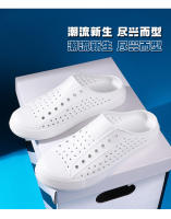 Sandalias para Mujer con Agujeros Estilo Coreano Transpirable Ideal para Ocio al Aire Libre, Playa, Paseo, Zapatillas Frescas, Suela Gruesa, Suela Suave - details 17