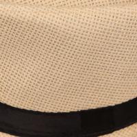 Sombrero de pescador de lino y algodón ajustable para verano, sombrero de paja con protección UV para senderismo, sombrero de cubo, gorra panamá, sombrero para el sol para niños - details 1