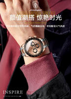 Reloj multifuncional de marca suiza con cinturón de acero sólido para hombre, reloj impermeable para hombre - details 11