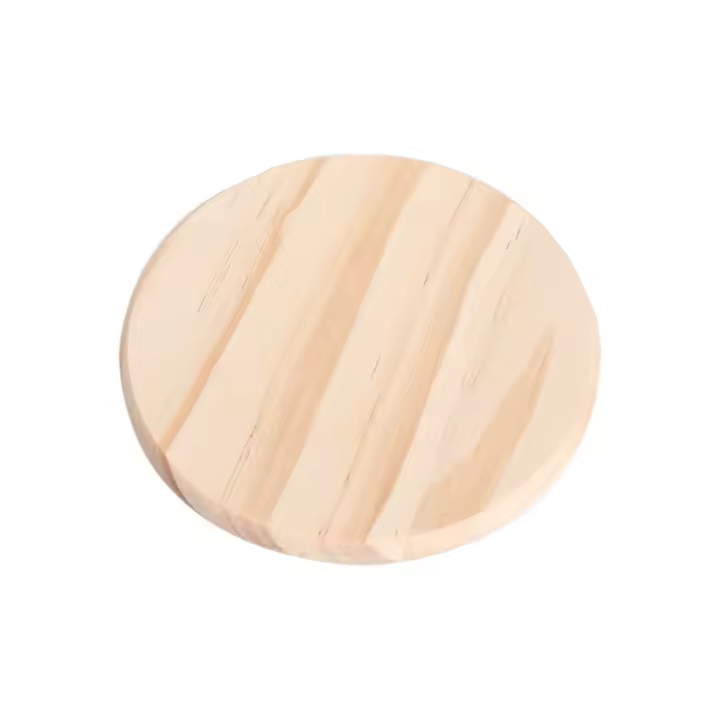Mantel Individual de madera, posavasos cuadrado, almohadilla aislante Circular, creativo, duradero, antiescaldado, plato, 5 uds. - 1