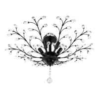 Lámpara de Techo Colgante Ramas de Flor, cristal, Metal, Estilo Vintage, Arte Negro, LED - details 9