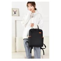 Mochila de viaje de trabajo para mujer, bolso para ordenador portátil, ligera, informal de gran capacidad - details 3