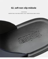 Zapatillas de Moda para Hombre Únicas, Resistentes al Desgaste, Antideslizantes, Estilo Coreano, Ropa Informal Versátil de Fondo Suave - details 17