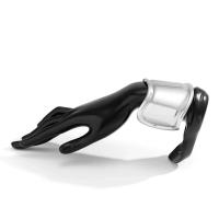 Brazaletes abiertos anchos Punk gitano exagerados para mujer, pulsera de brazo de Metal pesado, brazalete Retro Irregular de tres ondulaciones - details 12
