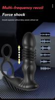 Leten Masajeador Anal Vibrador Control APP Enchufe Anal Telescópico Estimulador Prostatás - details 5