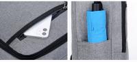Mochila De Negocios multifuncional para hombre, bolsa impermeable para ordenador portátil, con carga USB, informal, de gran capacidad - details 15