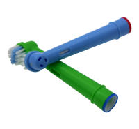 Cabezas de Cepillo de Dientes para Niños y Niñas Reemplazo 16pcs Compatible con O ral B Cepillo Dientes Eléctrico Material Plástico Fabricado en China Firmeza Media - details 5