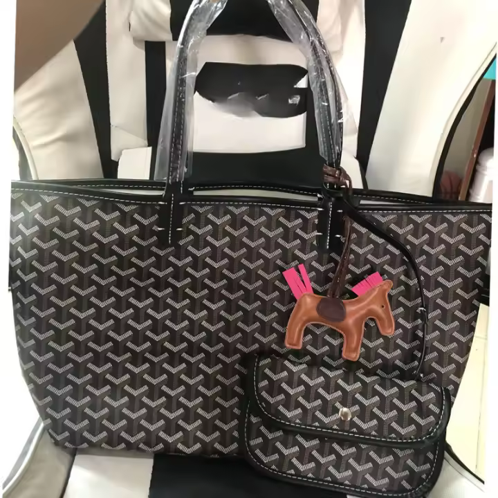 Bolso para mujer nuevo coreano Dongdaemun diente de perro cesta de repollo bolso de compras bolso de cubo portátil de moda - 1