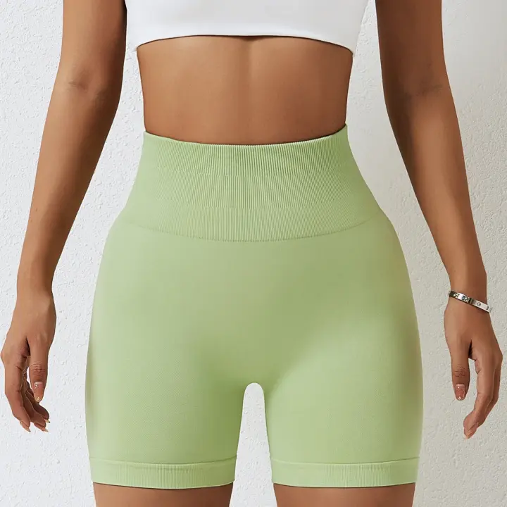 Pantalones de Yoga de Cintura Alta Cintura Levantada, Cómodos y Transpirables para Entrenamiento - 1