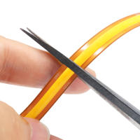 Tira de luces LED COB de 12V y 24V CC, cinta Flexible de alta densidad para decoración de habitación, retroiluminación, 3000-6000K, lineal regulable - details 8