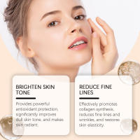 Suero Facial de vitamina C, humectante reafirmante, hidratación de la piel, nutritivo, reduce los poros, ácido hialurónico, suero Facial de 30ml - details 6