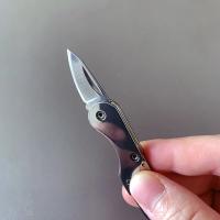 Mini Cuchillo Plegable de Acero Inoxidable Portátil para Acampar al Aire Libre - details 4