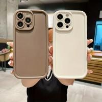 Funda de teléfono de silicona de Color caramelo de lujo para IPhone 11 13 12 14 15 16 Pro Max 15 Pro 14 PLUS funda a prueba de golpes funda para Iphone 11 Pro - details 0