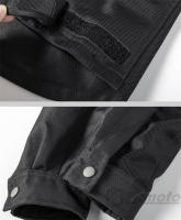 Chaqueta de Motocicleta Retro VEMAR Malla Transpirable, Con 5 Almohadillas Protectoras, Certificada CE-1, Ligera, Reflectante, Absorbente de Choques, Anti-caída, Resistente al Desgaste - details 11