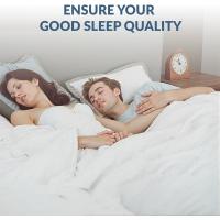 Cubrecolchón de Espuma Viscoelástica Extra Grueso de 3 Pulgadas Diseño Ventilado Flexible con Funda de Punto Lavable y Extraíble Soporte para el Dolor de Espalda - details 2