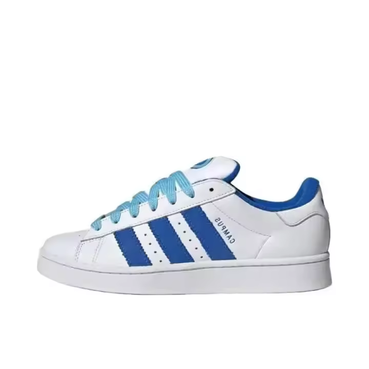 Leten Originals Campus 00s Blanco Azul Luz Antideslizante Retro Hombres y Mujeres Deportes Skateboard Zapatos Calcomanía - 1