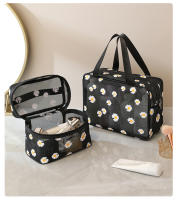Bolsa de cosméticos de malla portátil, bolsa de almacenamiento de artículos de tocador de viaje, bolsa de baño de belleza, bolsa de baño, playa, natación, artículos diversos - details 5