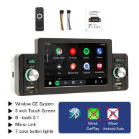 Radio para coche de 5 pulgadas 1 Din CarPlay Android reproductor multimedia para coche Bluetooth MirrorLink receptor FM para Volkswagen Nissan - details 10