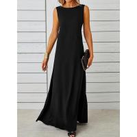 Skims Vestido de verano sexy sin mangas largo de gama alta con correa para mujer - details 5