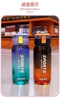 Botella de agua gratis, tapa plegable a prueba de fugas para entrenamientos mping - details 5