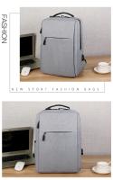 Mochila de negocios para hombre, versión coreana, bolsa de viaje de moda, mochila informal para estudiantes, minimalista y a la - details 31