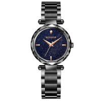 Reloj de Mujer con Esfera Nocturna Estrellada Diseño Nórdico Único, Pulsera de Acero Inoxidable, Brillo Nocturno Regalo de Lujo para Cumpleaños y Aniversarios - details 2