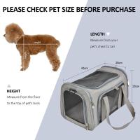 Bolsa para perros y gatos, bolsa de borde suave, bolsa para mascotas, bolsa de viaje, transporte para perros y gatos - details 0