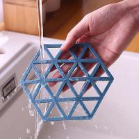 Mantel de mesa de silicona antideslizante, posavasos para platos calientes, soportes multifuncionales para ollas, almohadillas para sartenes resistentes al calor de cocina - details 4