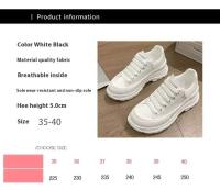 2024 primavera nuevo M05 zapatos de tenis de encaje Casual para hombres blanco de corte bajo deportes y ocio invierno fondo grueso - details 2