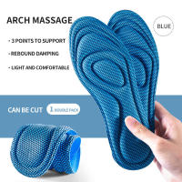 Pares De Plantillas De Espuma De Memoria Para Hombres Y Mujeres Nano Antibacteriano Insole Deportivo Para Suela Del Pie Almohadillas De Pie - details 3