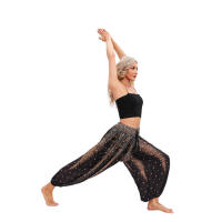 Primavera Verano Deportes Linterna Yoga Wear Pantalones casuales de mujer - details 11